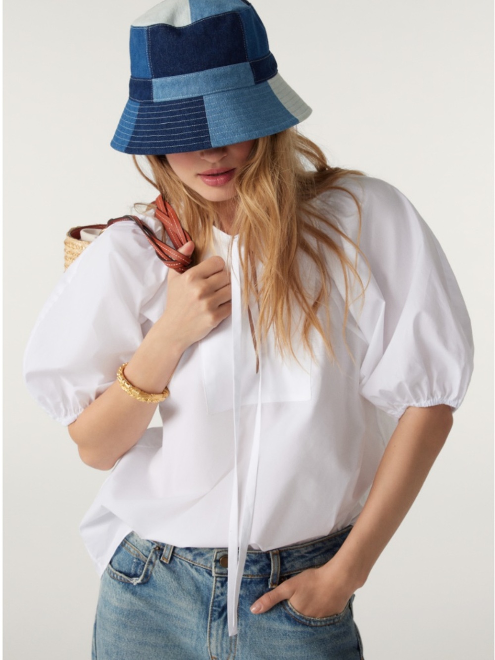 ba&sh JAMIE BLOUSE - White Size 1